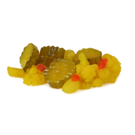 Bay Valley Bay Valley 232-280 Cut 1/2 Crinkle Sweet Mixed Pickles 1 gal., PK4 12901491170